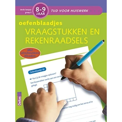 Afbeelding van Oefenblaadjes Vraagstukken Rekenraadsels (8 9 J.)