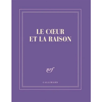 Image de Carnet carré &quot;Le Coeur et la Raison&quot; (papeterie)