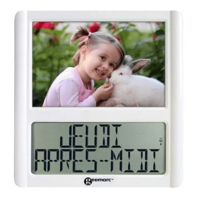 Image de Geemarc VISO 5 Horloge avec Photo