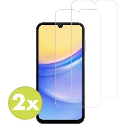 Afbeelding van Accezz screenprotector Geschikt voor Samsung Galaxy A15 (4G) / (5G) 2 pack glass
