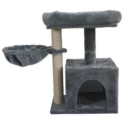 Afbeelding van Adori Krabpaal Nibbles Krabpalen 40x35x60 cm Grijs