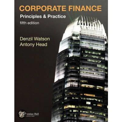 Afbeelding van Corporate Finance Principles and Practice