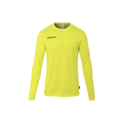 Afbeelding van Uhlsport Prediction Keepershirt Lange Mouw Kinderen Fluogeel / Zwart Maat: 140