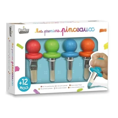 Image de Crea Lign Coffret Loisir Créatif Mes Premiers Pinceaux Créa Dès 1 an