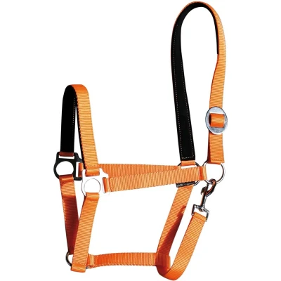 Afbeelding van Harry&#039;s Horse Halster Padded Oranje Pony