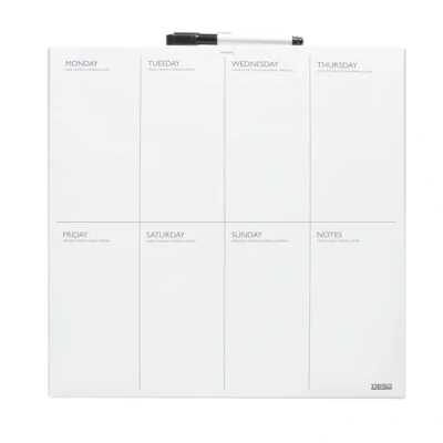 Afbeelding van Planbord Desq week 35x35cm magnetisch