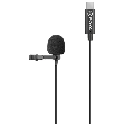 Image de Boya BY M3 Lavalier Microphone pour USB C