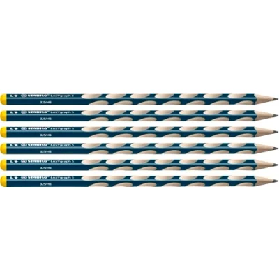 Afbeelding van Potlood STABILO Easygraph grafiet 325 HB linkshandig