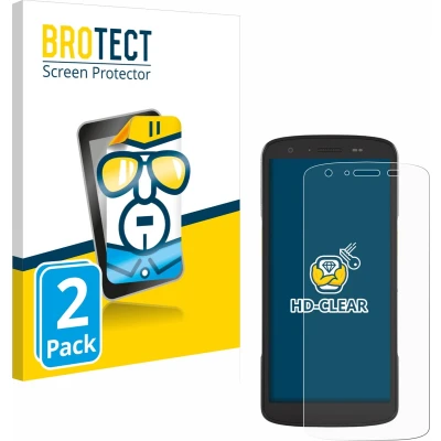 Afbeelding van BROTECT Screenprotector voor Zebra TC27 Folie Beschermfolie transparant (2 Stuks)