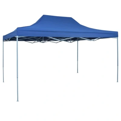 Afbeelding van Partytent inklapbaar 3x4 m staal blauw