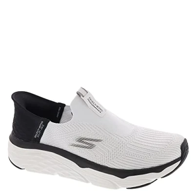 Afbeelding van Skechers Performance MAX Cushioning Elite SLIP IN Hardloopschoenen neutraal, Dames, Maat: 41, White/black Textiel