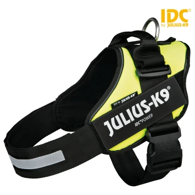 Afbeelding van Julius K9 Idc Powertuig Neon&amp;Geel Hondenharnas 63 85x5.0 cm