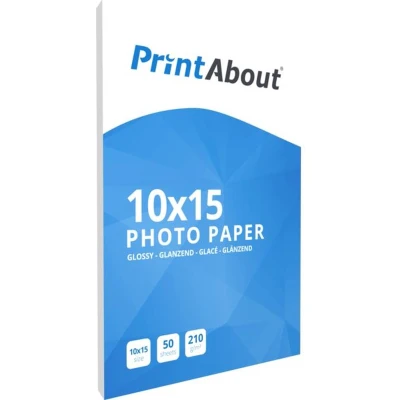 Afbeelding van PrintAbout Premium Glossy 10 x 15 210 grams (50 vel)