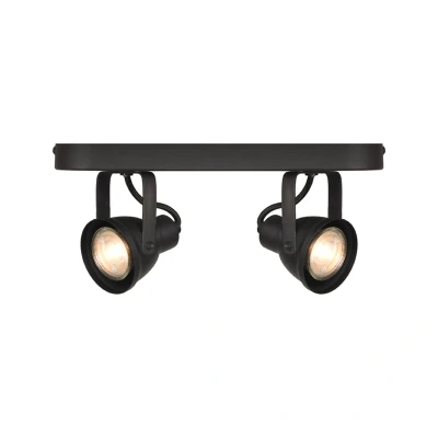 Afbeelding van LED spot max 2 lichts zwart