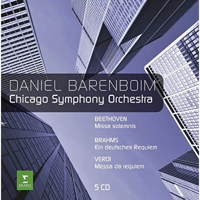 Afbeelding van Erato Beethoven: Missa Solemnis; Brahms: Ein deutsches Requiem; Verdi: Messa da Requiem