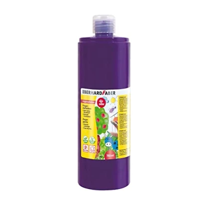 Image de Eberhard Faber 578937 Fingermalfarbe, Fingerfarbe Violet 750 Ml