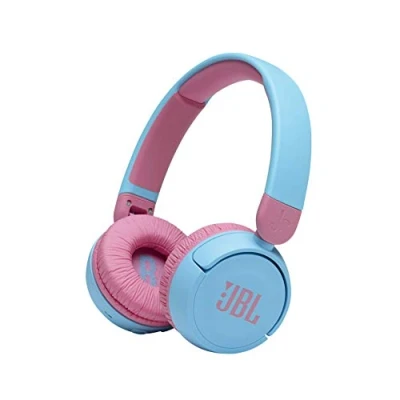 Afbeelding van JBL Jr310BT Draadloze over ear hoofdtelefoon voor kinderen, bluetooth met microfoon, veilig geluid onder 85 dB volume, 30 uur batterij, opvouwbaar, comfortabel, eenvoudig, zacht, koude