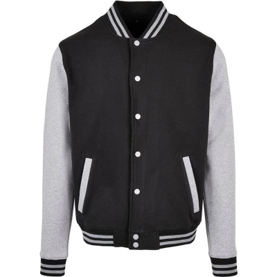 Afbeelding van Baseball Jacket (Zwart / Grijs) M