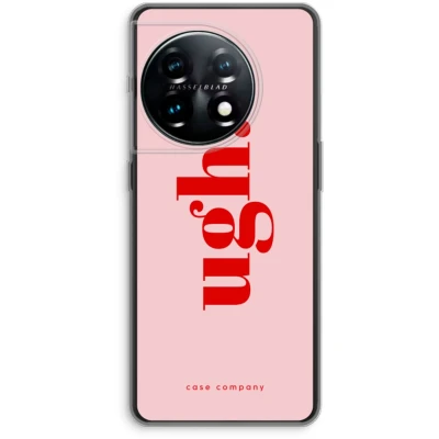 Afbeelding van Case Company® hoesje geschikt voor OnePlus 11 Ugh Soft Cover Telefoonhoesje Bescherming aan alle Kanten en Schermrand