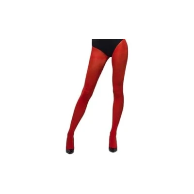 Afbeelding van Smiffys ondoorzichtige panty fuchsia Eén maat