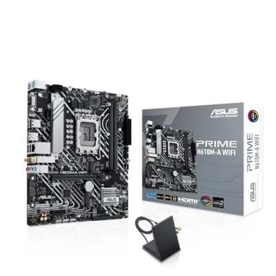 Afbeelding van Asus PRIME H610M A WIFI Moederbord Socket Intel 1700 Vormfactor Micro ATX chipset Intel® H610