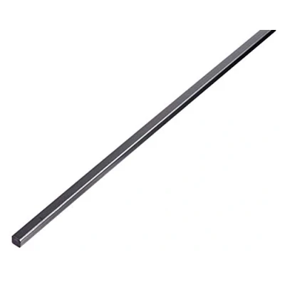 Afbeelding van GAH Alberts 432423 vierkante stang staal 1000 x 10 mm