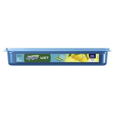 Afbeelding van Swiffer Wet vochtige vloerdoekjes Citrus doosje a 10 stuks