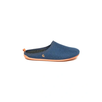 Afbeelding van Gottstein Slidein Pantoffels, Maat: 38, Midnight orange Wol
