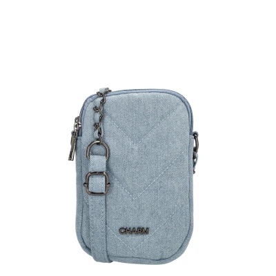 Afbeelding van Charm London Hollywood Telefoontasje Middenblauw