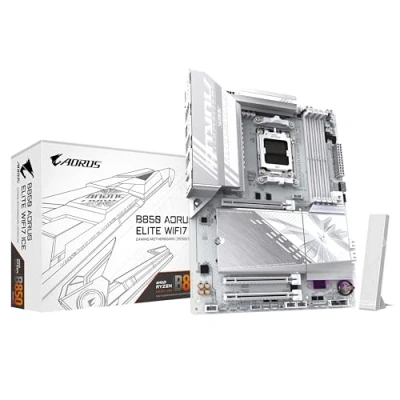 Image de Carte mère Gigabyte GA B850 A ELITE WIFI7 ICE ATX Socket AM5 Chipset AMD