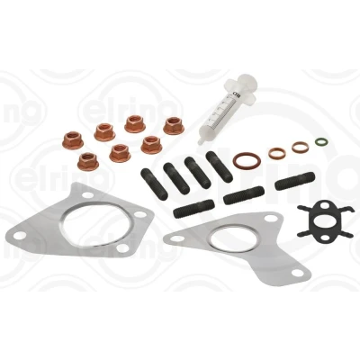 Afbeelding van ELRING 453.790 Turbocharger, montageset Met pakkingen montagehandleiding, schroeven RENAULT: GRAND SCENIC 2