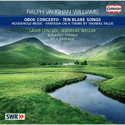 Afbeelding van Lajos Lencsés, Andreas Weller, Budapest Strings, Béla Bánfalvi Williams: Oboe Concerto/Ten Blake Songs (CD)