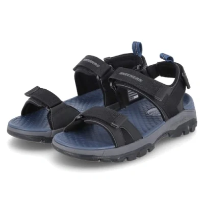 Afbeelding van Skechers Sandalen Tresmen Ryer 205112/BLK Zwart 47.5