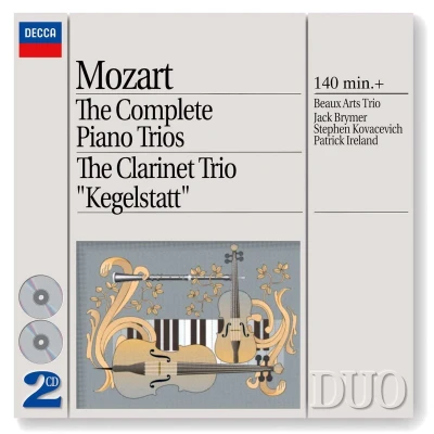 Afbeelding van Beaux Arts Trio Complete Piano Trios/Clarinet (2 CD)