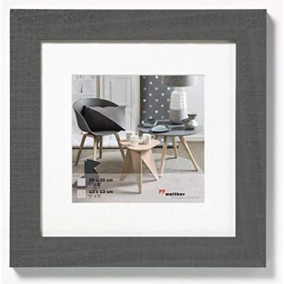 Afbeelding van walther+ design HO440D Wissellijst Papierformaat: 40 x cm Grijs