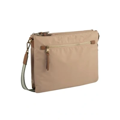 Afbeelding van camel active MIT Reissverschluss ÖFFNUNG AM Hauptfach Schoudertas, Dames, Maat: Medium, Beige