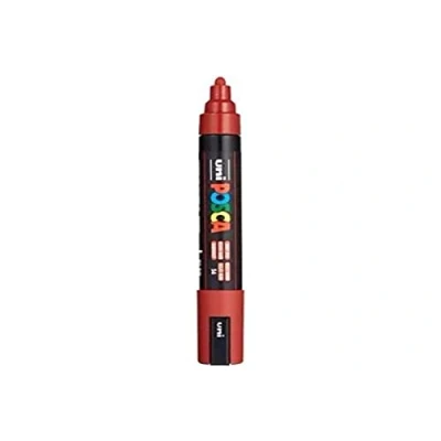 Afbeelding van Verfstift Posca PC5M M robijnrood