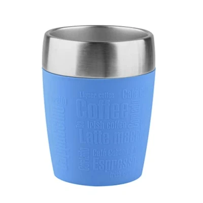 Image de Emsa 514515 cup gobelet isotherme travel blue 0,20 l