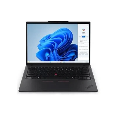 Image de Lenovo ThinkPad T14 Gen 5 21ML Conception de charnière à 180 degrés Intel Core Ultra 125U / jusqu&#039;à 4.3 GHz Win 11 Pro Graphics 16 Go RAM 512 SSD TCG Opal Encryption 2, NVMe 14&quot; IPS 1920 x 1200 Gigabit Ethernet Wi Fi 6E,