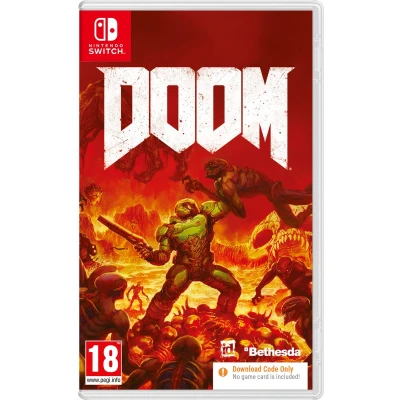Afbeelding van Doom Nintendo Switch Code in a Box