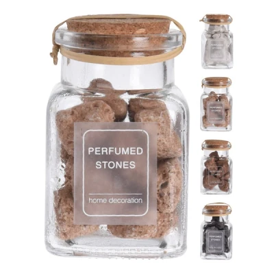 Afbeelding van Geurstenen in glas Cinnamon 180gr.