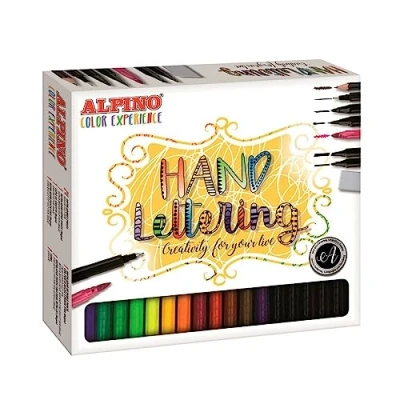 Afbeelding van Set Viltstiften Alpino Hand Lettering Color Experience Multicolour (30 Onderdelen)