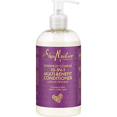 Afbeelding van Shea Moisture Superfruit Complex conditioner, 10 in 1 systeem, verzorgende sheaboter, 384 ml