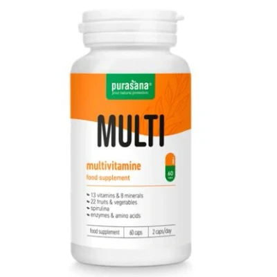 Afbeelding van Purasana Multivitamine Capsules 60CP