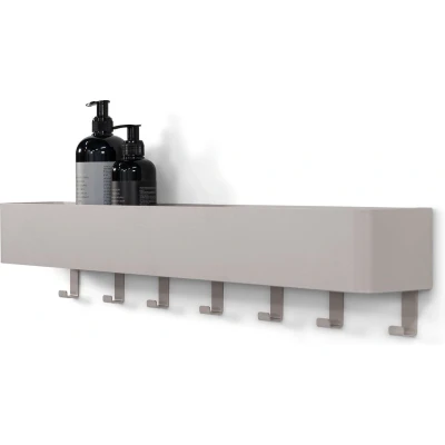Afbeelding van Spinder Design MULTI 7 Wandkapstok Silky Taupe