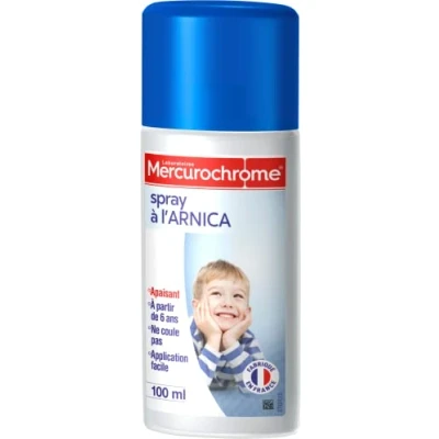 Afbeelding van MERCUROCHROME Arnica Spray Kalmerend Vanaf 6 jaar 100 ml
