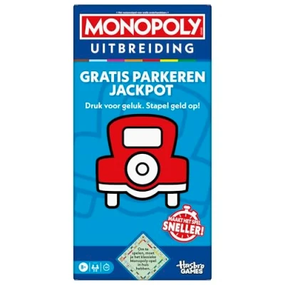 Afbeelding van Monopoly Gratis Parkeren Jackpot Uitbreiding voor Gezelschapsspel