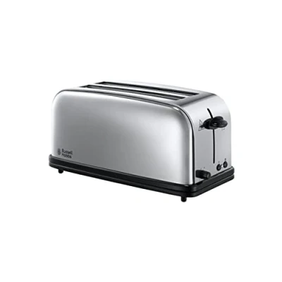 Afbeelding van Russell Hobbs 23520 56 2snede(n) 1600W Zwart, Roestvrijstaal broodrooster