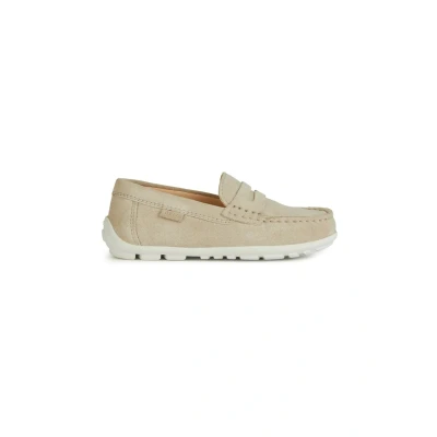 Afbeelding van Geox NEW FAST Instappers voor kinderen, Maat: 41, Light beige Leer