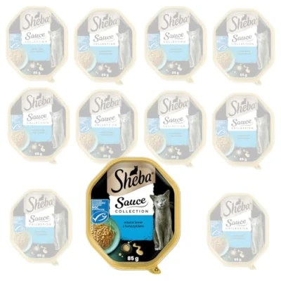 Afbeelding van Sheba Bowl Saus Collectie Sausliefhebber 22x85g Tonijn &amp; Kip